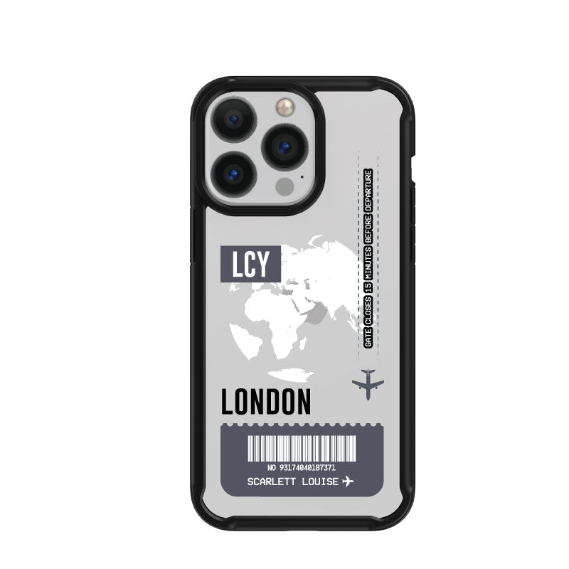 X.One® Dropguard 2.0 for iPhone 13 Series - Boarding Pass Series