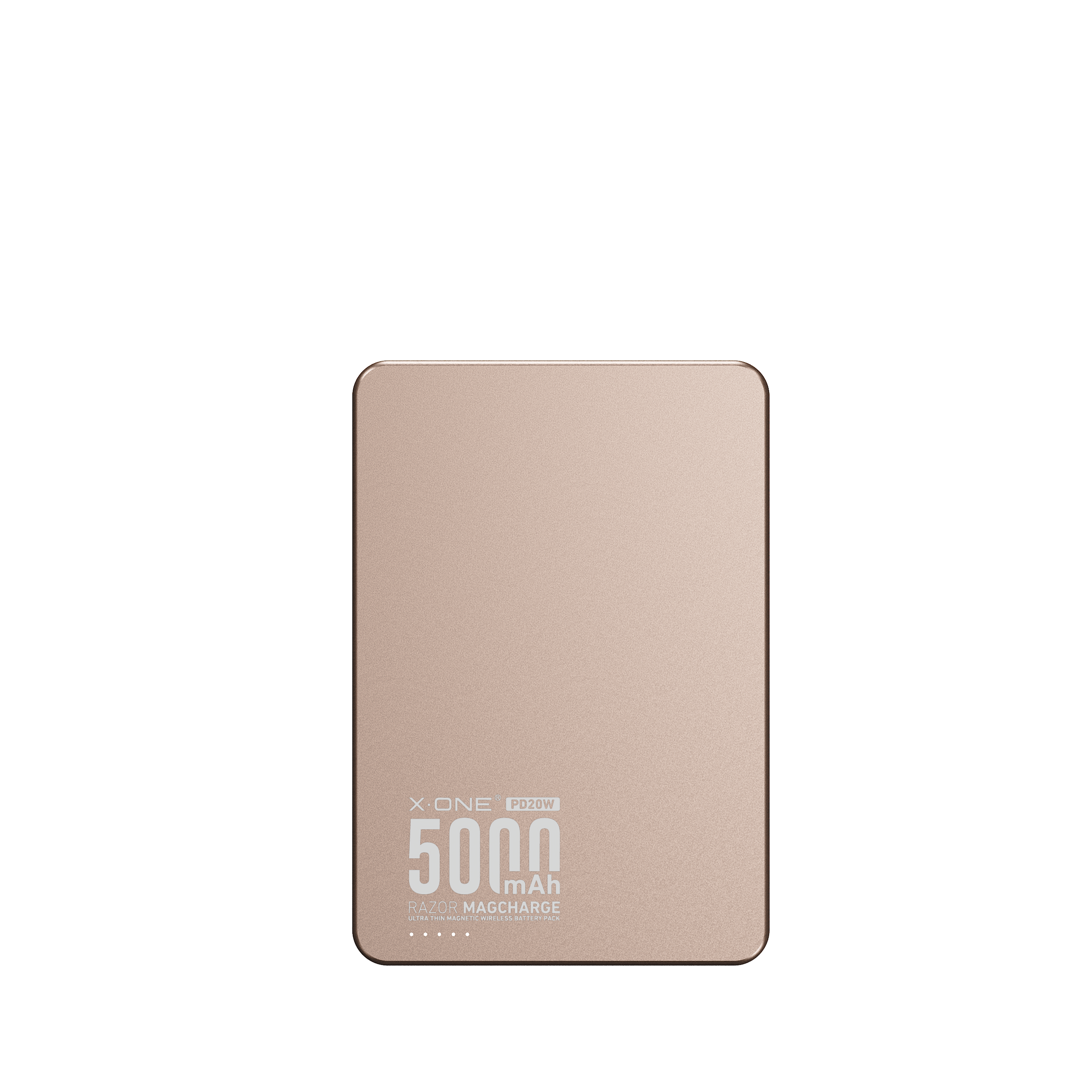 X.One Razor Magcharge Magnetic Wireless Battery Pack 5000mAh | 7.6mm Ultra Thin, World's Thinnest